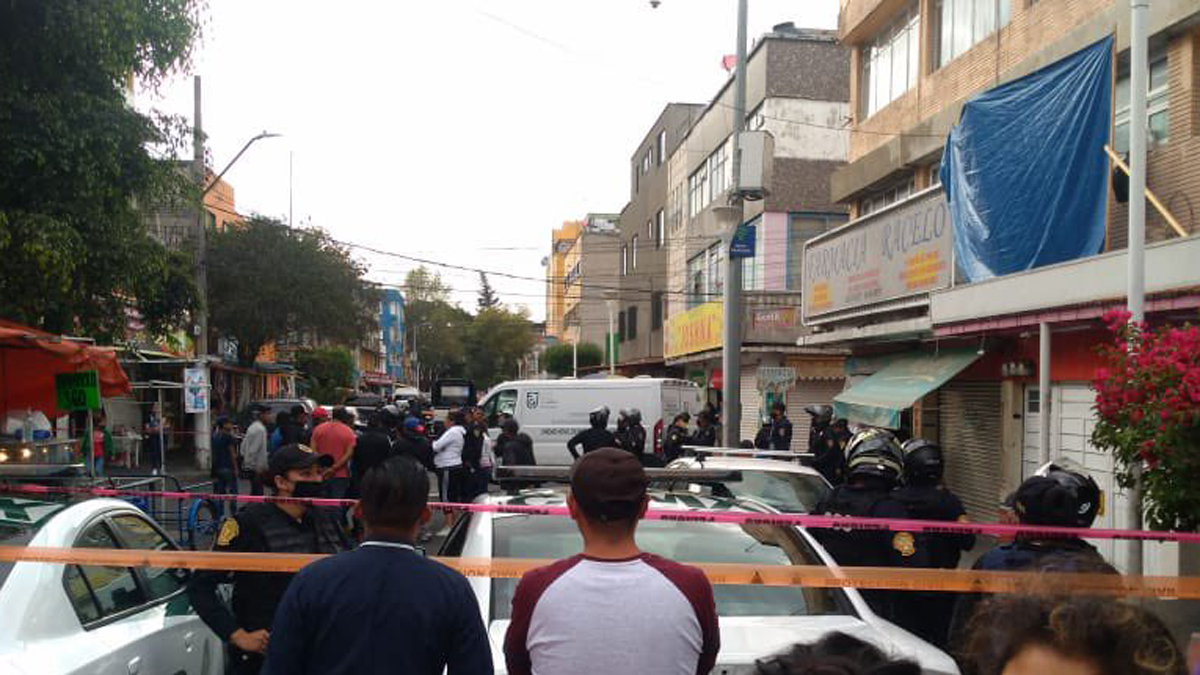 Asesina encargado de farmacia a presunto extorsionador en Iztacalco