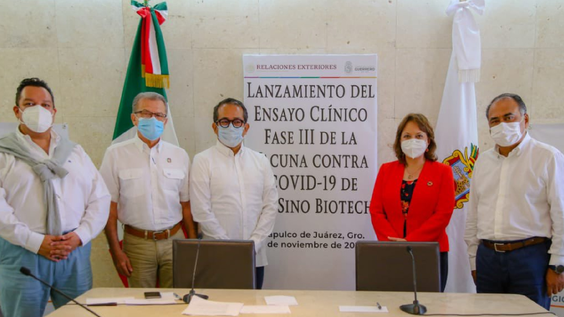 Iniciarán en Guerrero ensayos de vacuna contra COVID-19 de CanSino Biologics: Héctor Astudillo