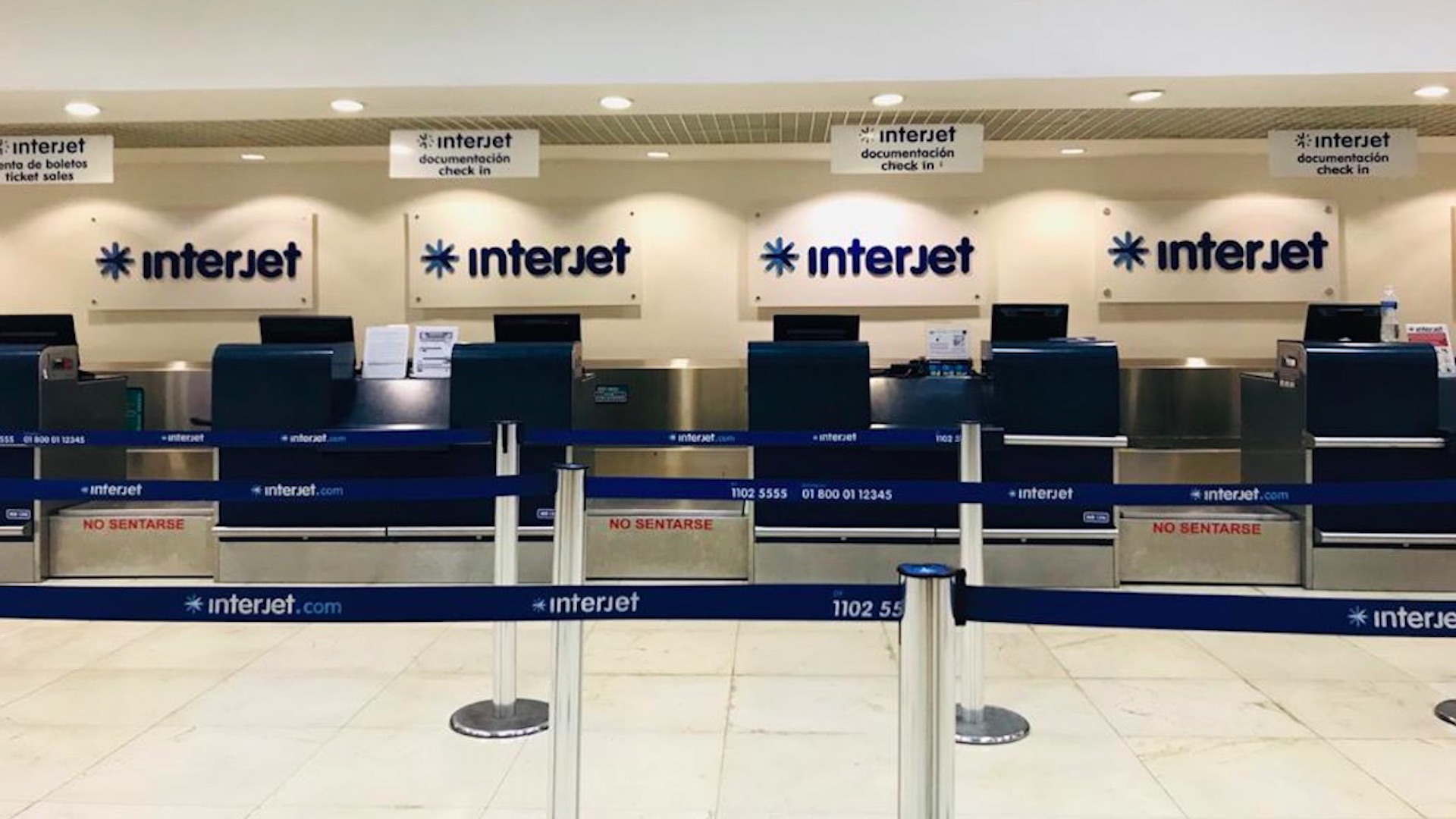 Declaran a Interjet en quiebra y ordenan el remate de bienes - interjet-mostrador