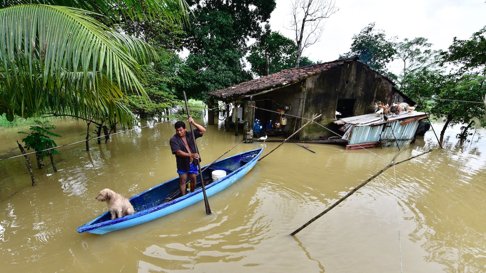 Lluvias en Tabasco rompen récord; hay más de 77 mil damnificados