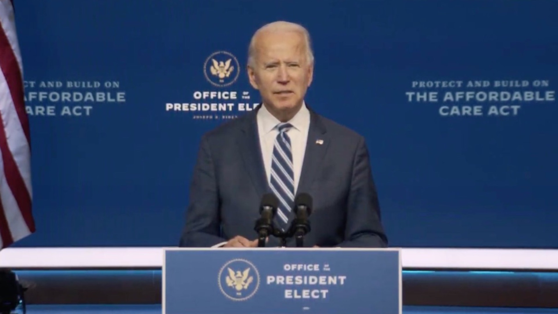 “El Obamacare debe enorgullecer al pueblo estadounidense”, asegura Joe Biden
