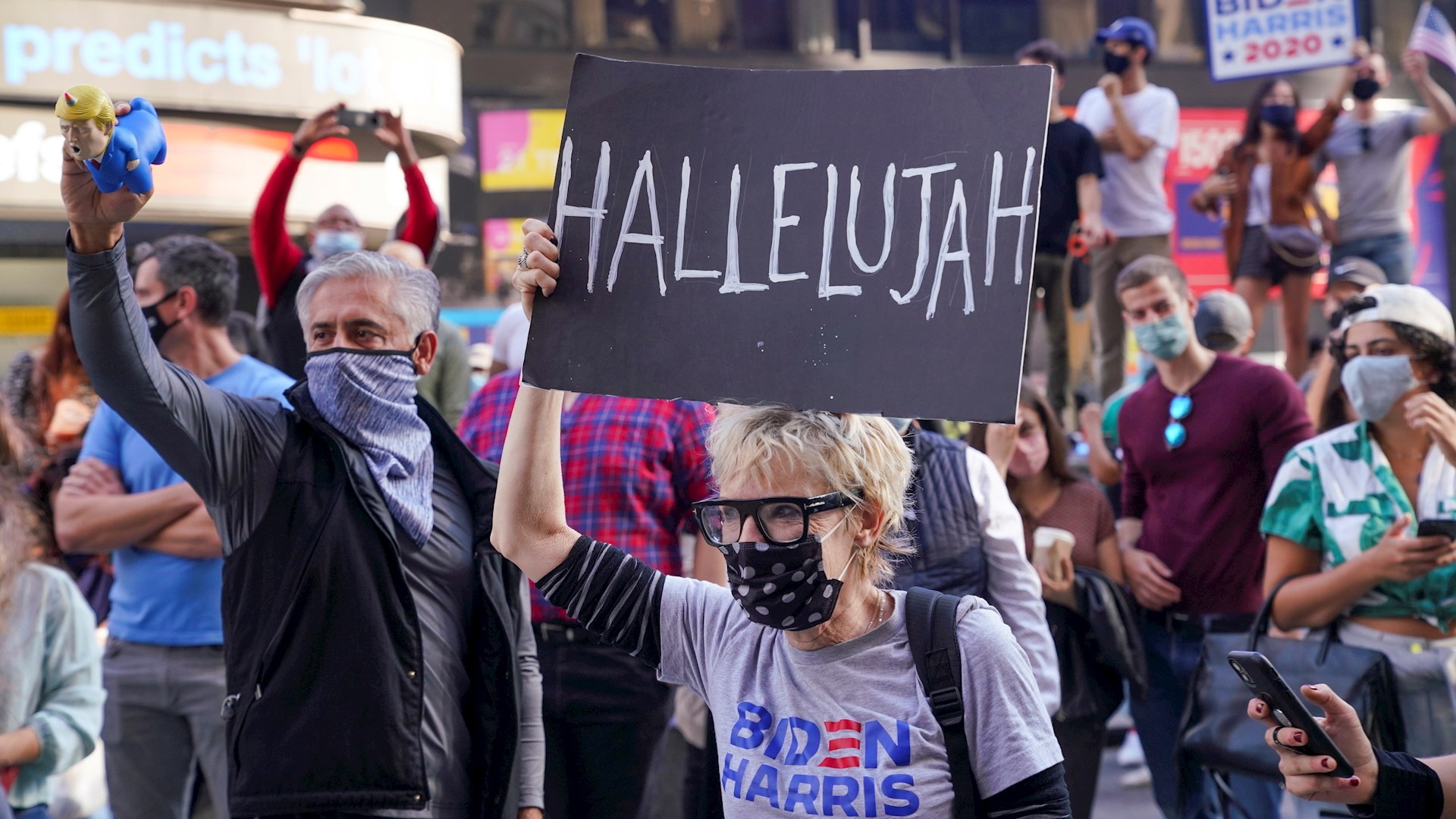 EE.UU. celebra la victoria de Joe Biden como presidente