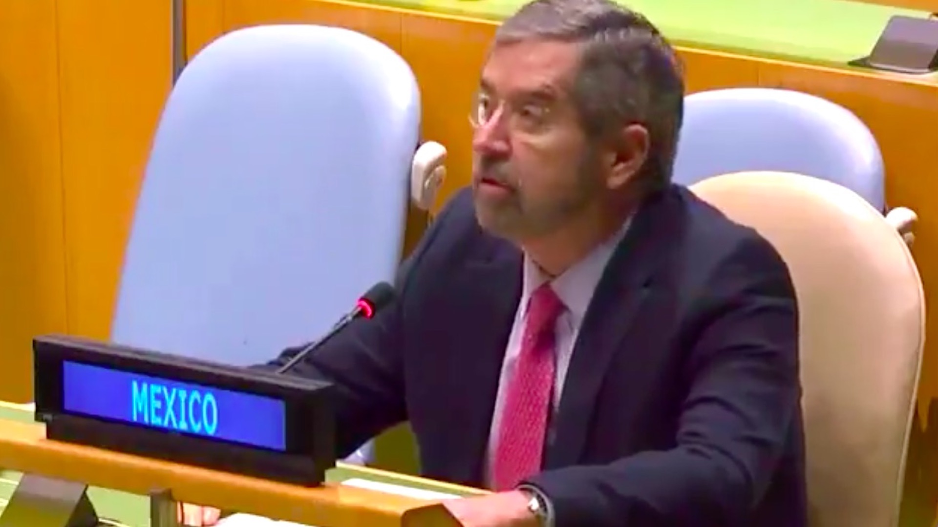 México rechaza derecho al veto en el Consejo de Seguridad por oponerse al principio de igualdad jurídica entre Estados: De la Fuente