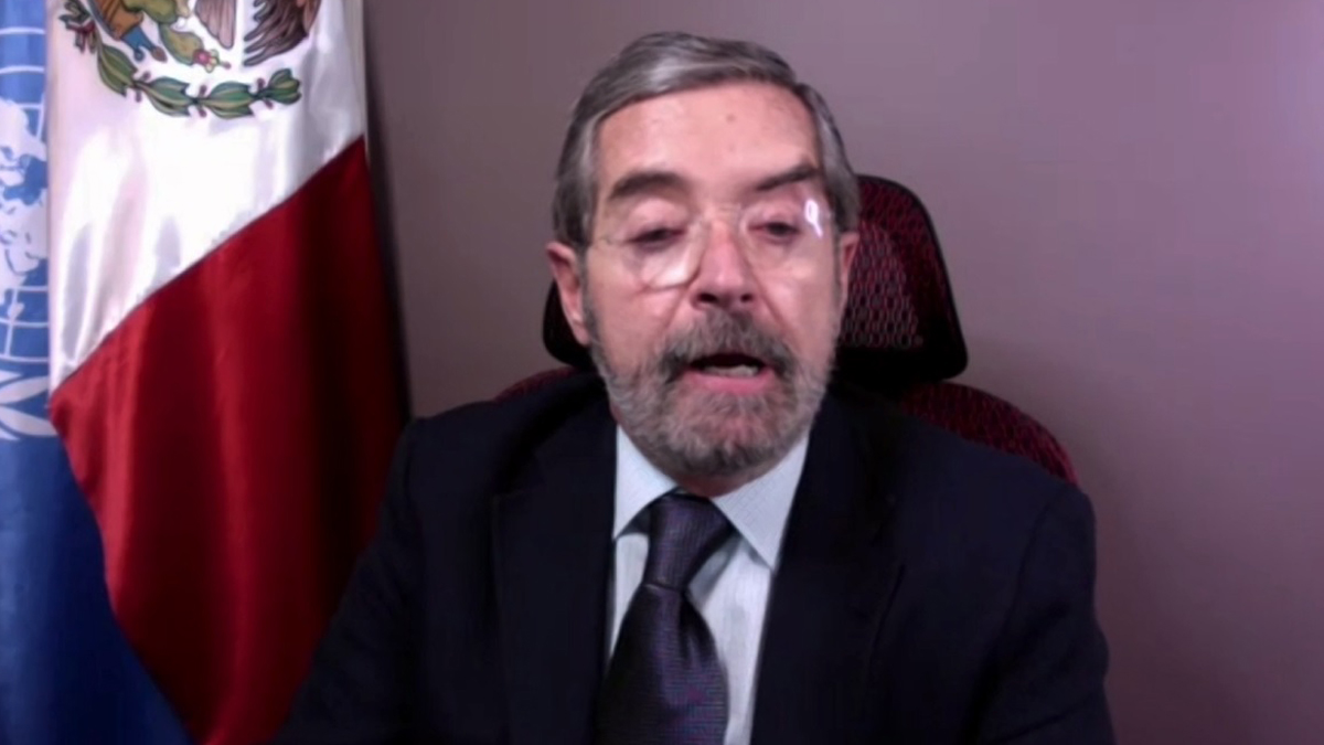 México plantea ante ONU coordinación para recuperación socioeconómica integral tras pandemia