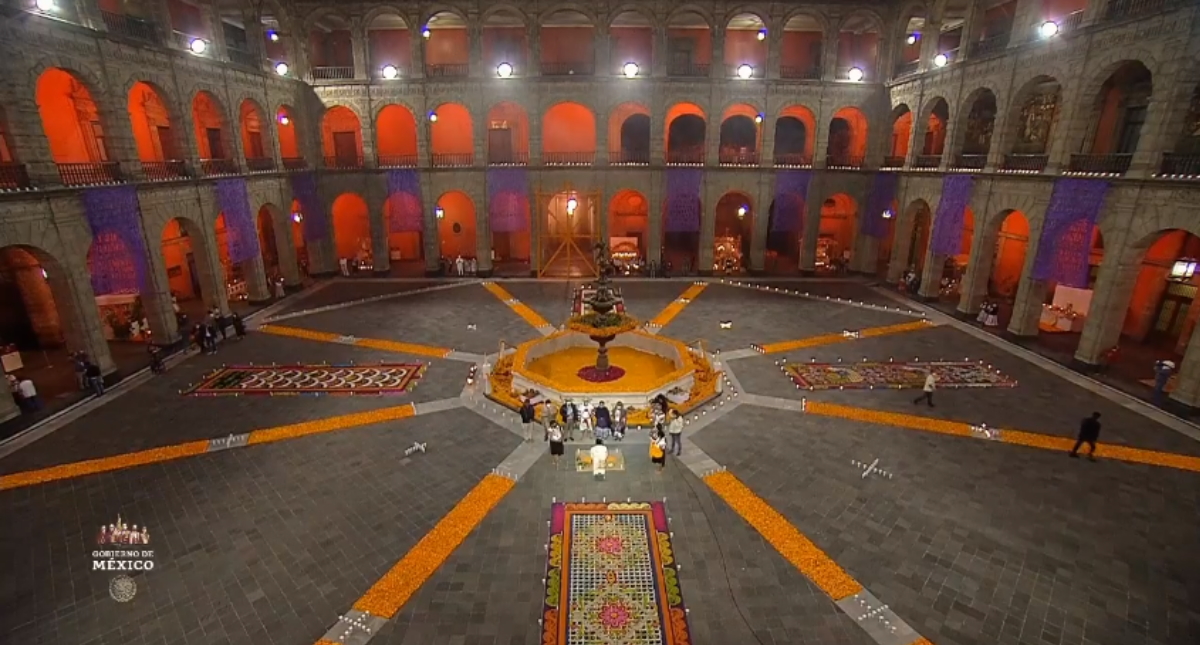 Ofrenda homenaje a las víctimas de la pandemia: una flor para cada alma