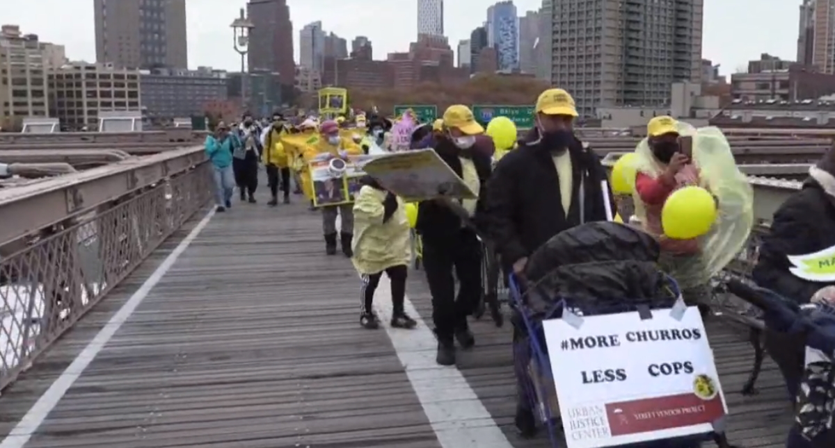 Vendedores ambulantes de Nueva York exigen permisos y cese de acoso policial