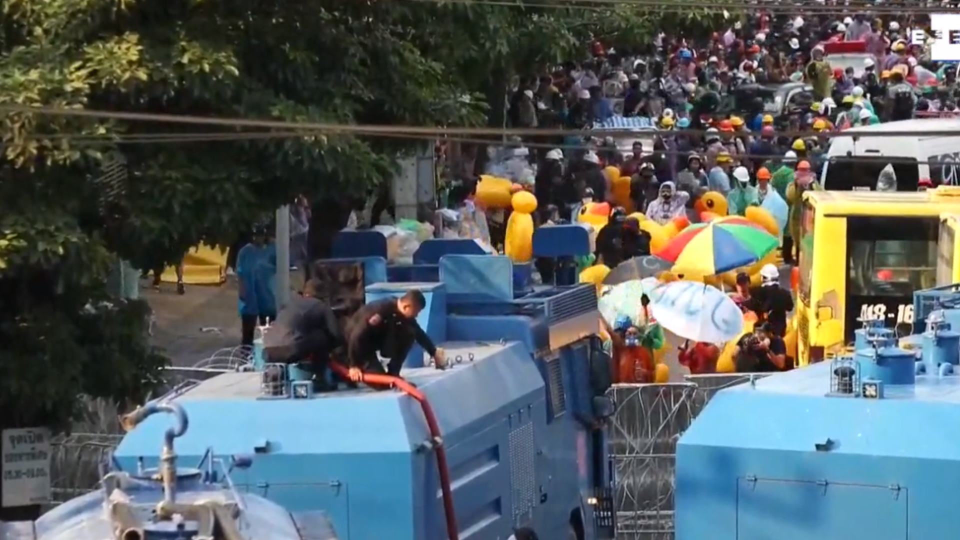 ONU y HRW critican la fuerza policial contra los manifestantes en Tailandia