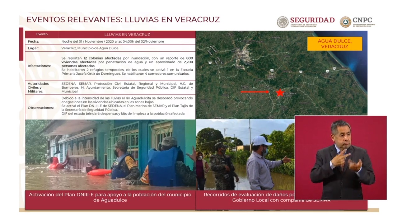 Lluvias por Frente Frío 9 en México marcaron récord histórico - lluvias-en-veracruz