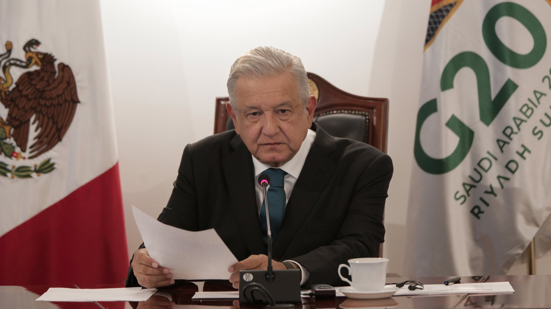 Pide López Obrador ante G20 retirar montos de deuda a países pobres del mundo Pide López Obrador ante G20 retirar montos de deuda a países pobres del mundo