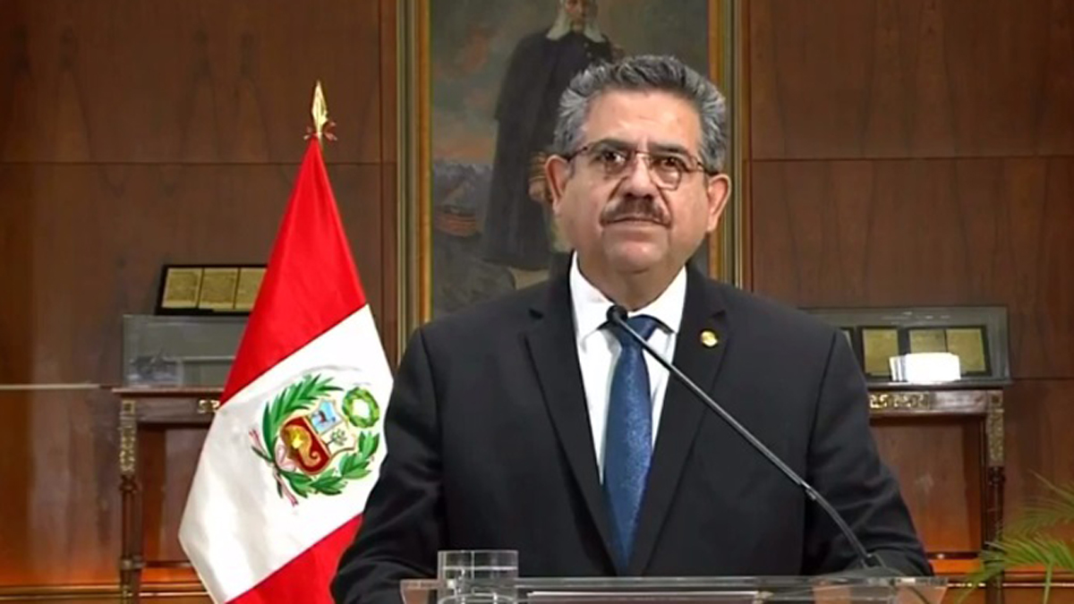 #Video Dimite Manuel Merino a la Presidencia de Perú tras protestas