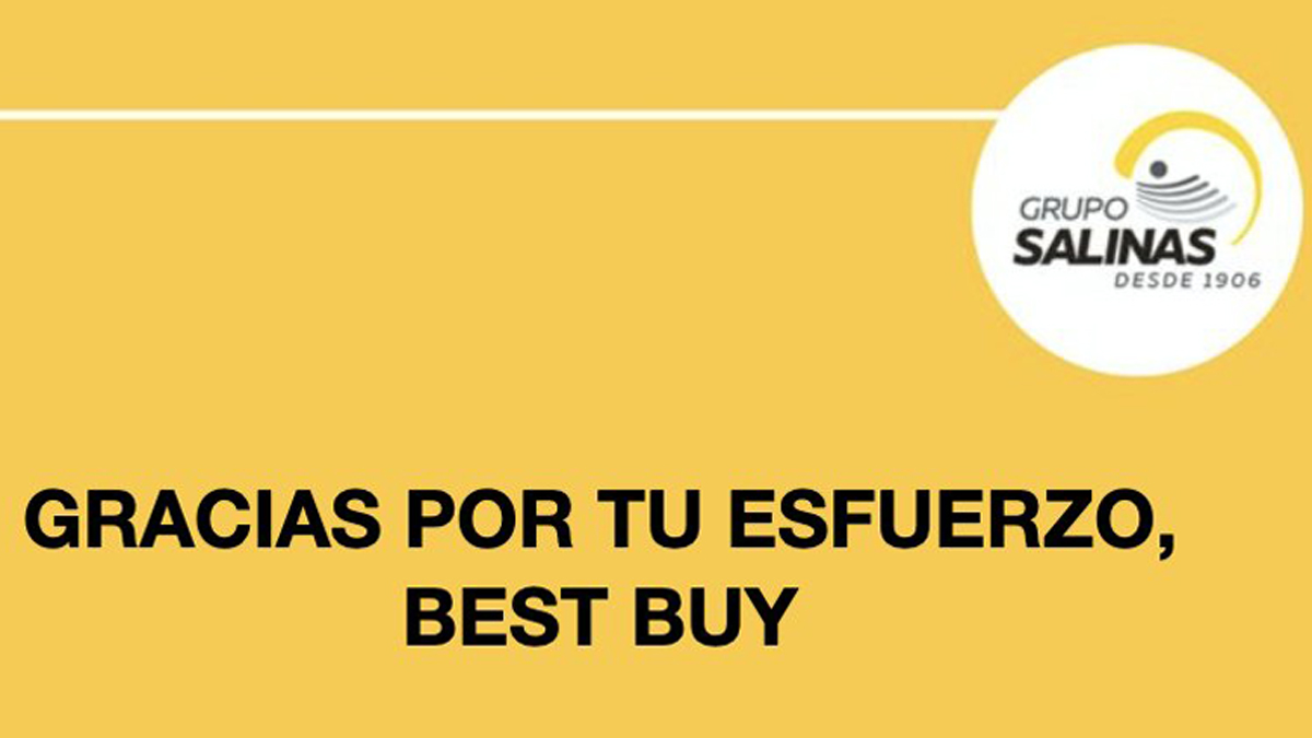 Mensaje de Grupo Salinas por salida de Best Buy genera polémica; lo tachan de ‘oportunista’