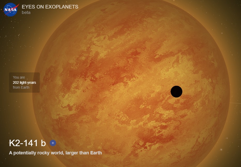 K2-141b: un exoplaneta con un océano de lava y "lluvia" de rocas - planeta-k2-141b-exoplaneta-3