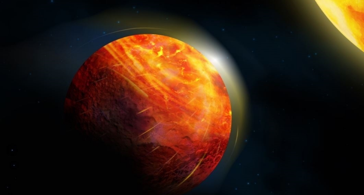 K2-141b: un exoplaneta con un océano de lava y “lluvia” de rocas