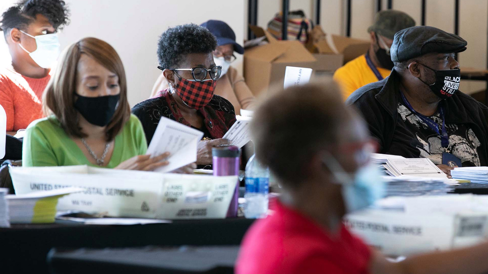 Estados Unidos en su tercera noche de conteo; la atención está encima de Pensilvania