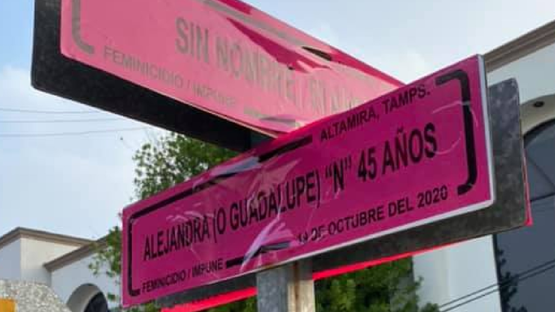 Renombran calles en Tamaulipas para recordar a víctimas de feminicidio - renombran-colectivos-calles-en-tamaulipas-para-recordar-a-mujeres-victimas-de-feminicidios-foto-facebook-colectiva-feminista-mujer-manglar