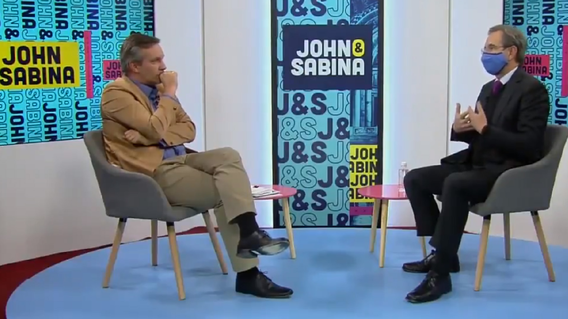 De común acuerdo, John Ackerman y Sabina Berman dan por terminada tercera temporada de ‘John y Sabina’ De común acuerdo, John Ackerman y Sabina Berman dan por terminada tercera temporada de ‘John y Sabina’