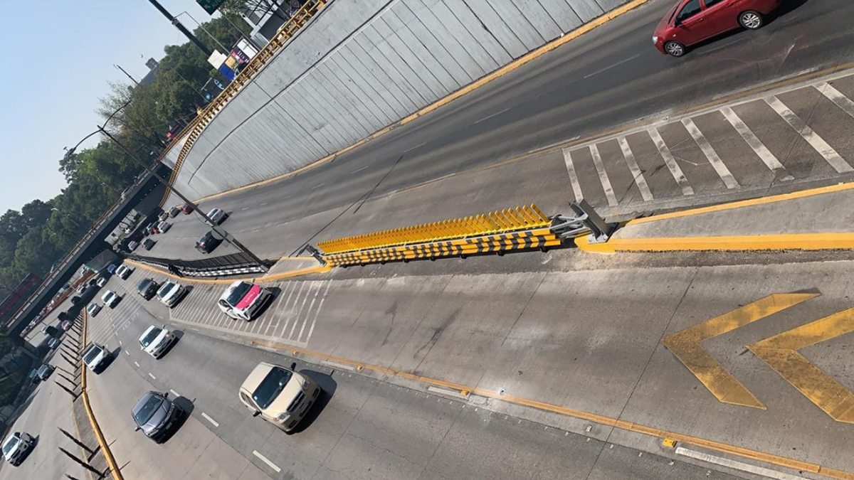 Operarán carriles reversibles en Circuito Interior a partir del 23 de noviembre