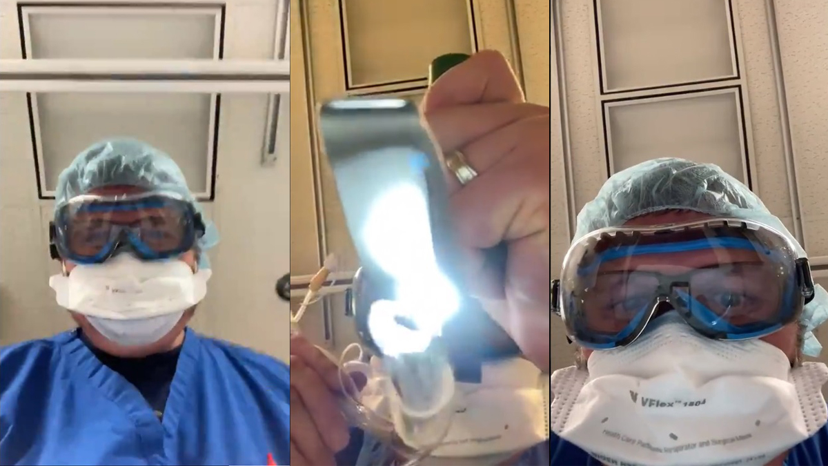 #Video Médico simula intubación por COVID-19 para concientizar sobre medidas sanitarias