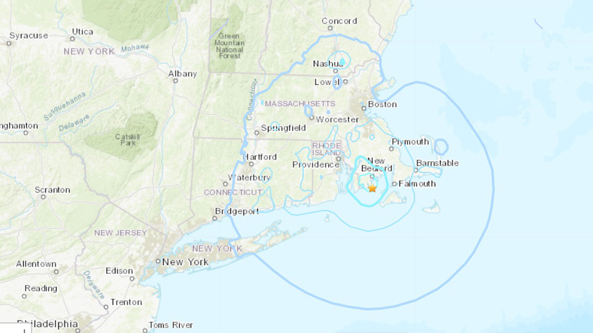 Sismo sacude costa de Massachusetts, Estados Unidos