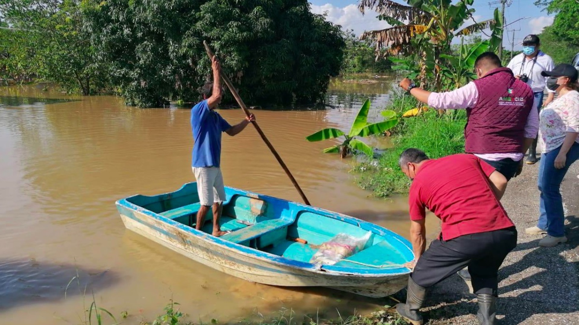Continúa la emergencia en Tabasco; hay más de 141 mil damnificados