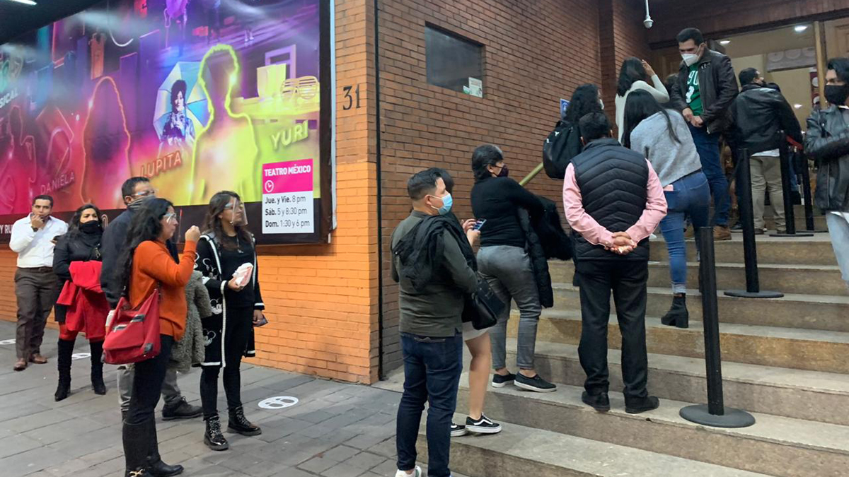 “El teatro respira”, acuerdan con autoridades de CDMX que última función sea a las 19:00 h