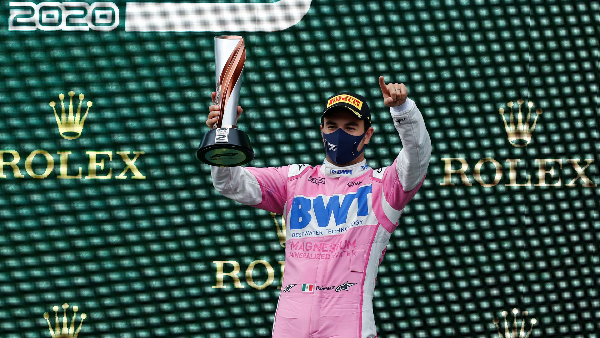 ‘Checo’ Pérez finaliza segundo en GP de Turquía; suma nueve podios en su carrera