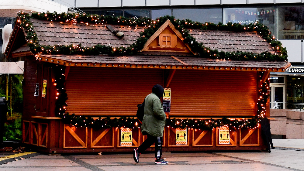 Europa en Navidad: cerrado por coronavirus