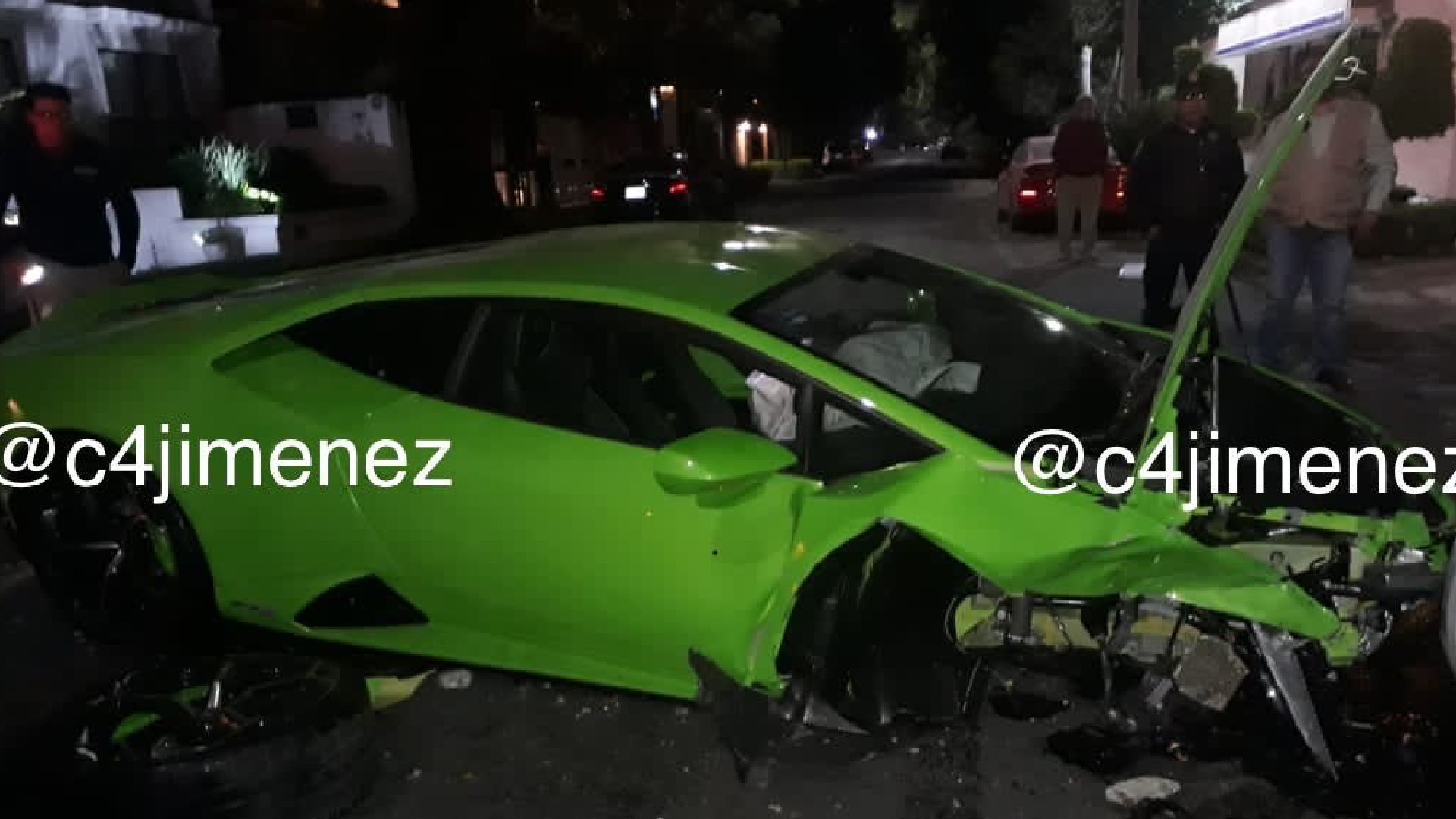 Aparece dueño de Lamborghini accidentado en la Miguel Hidalgo y llega a acuerdo con afectado 