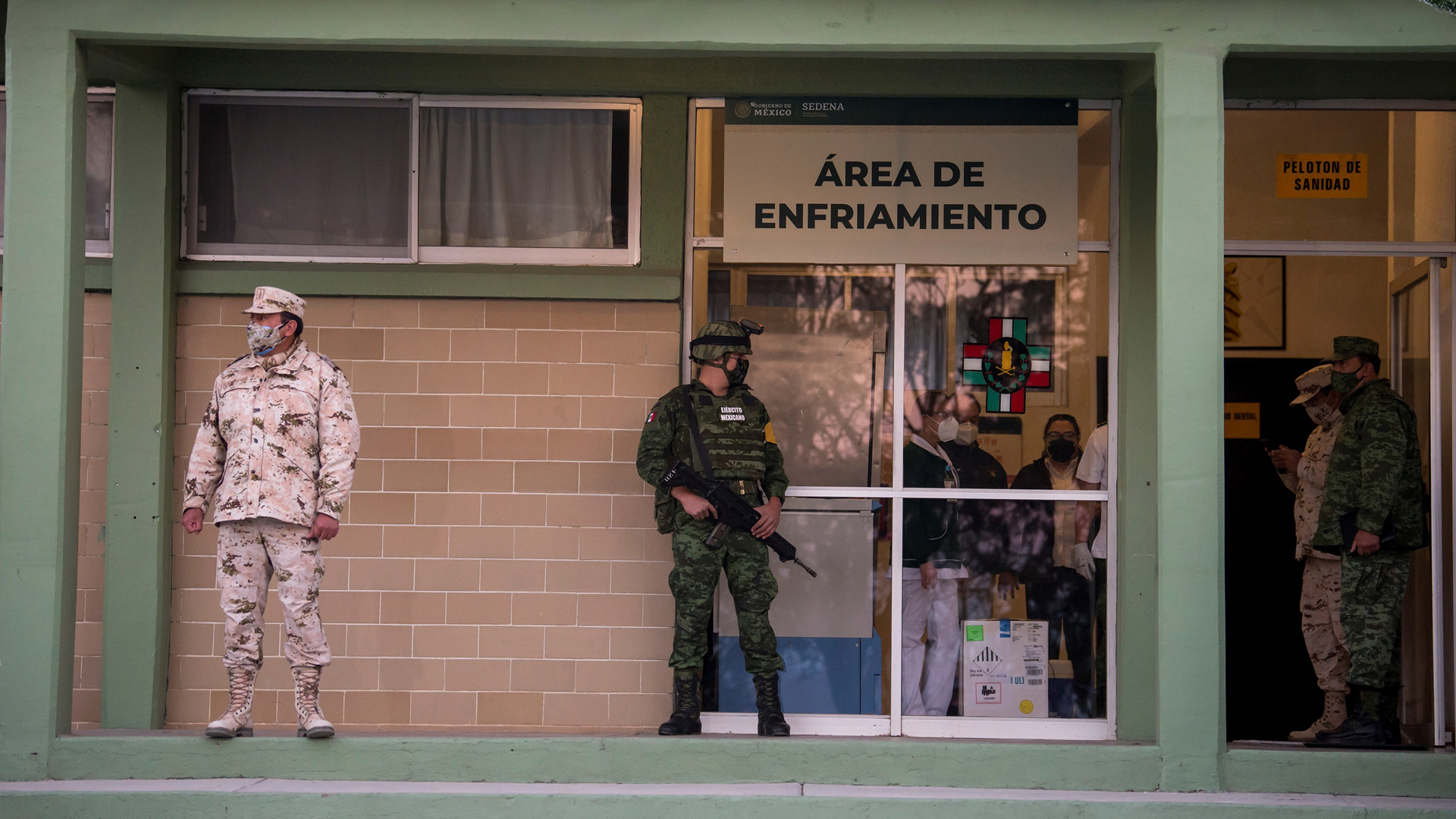 Inicia vacunación contra COVID-19 en Coahuila - area-de-enfriamiento-para-vacunacion-contra-covid-19-en-coahuila