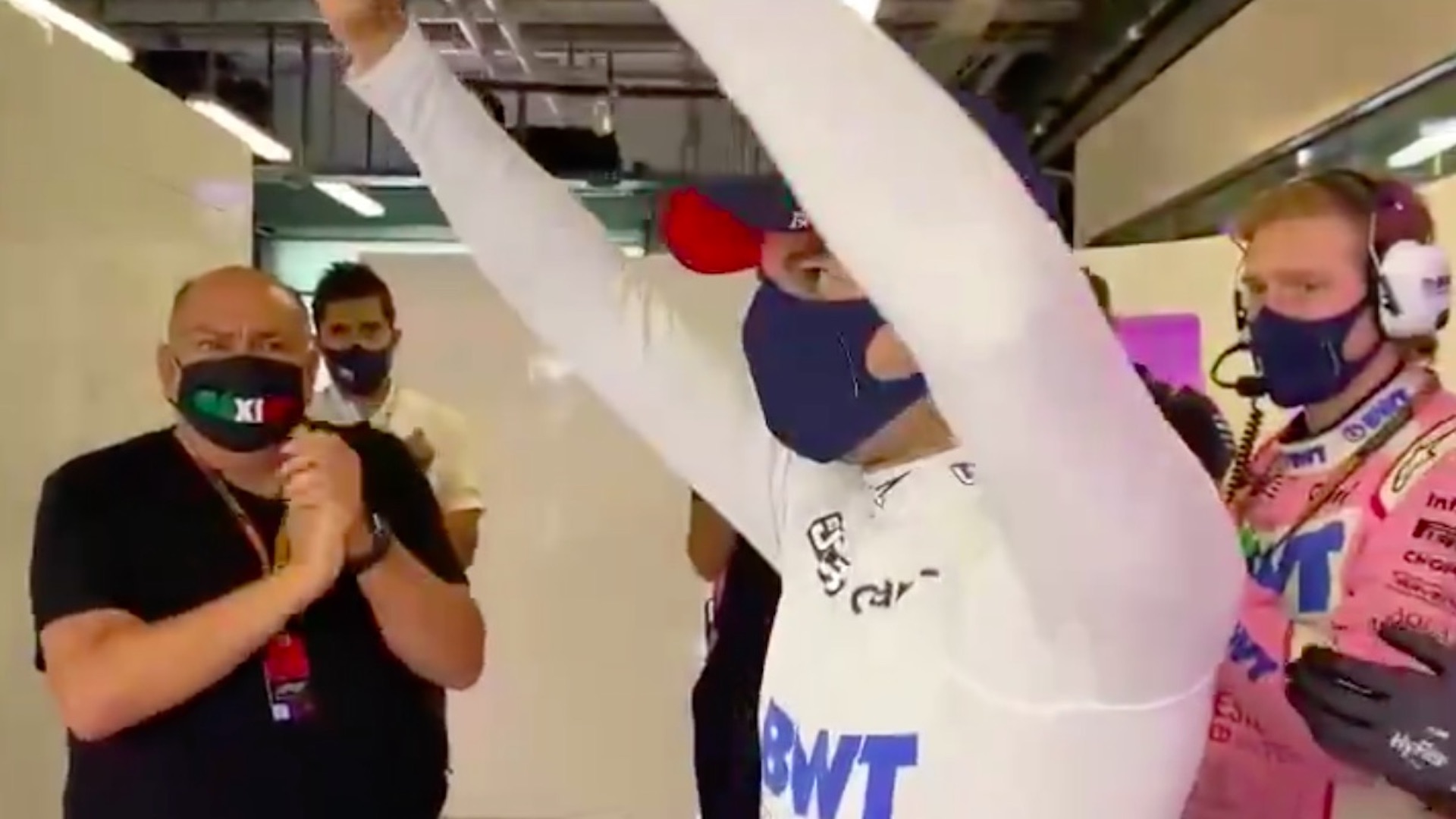 #Video “Gracias ‘Checo'” Así despide Racing Point al piloto mexicano