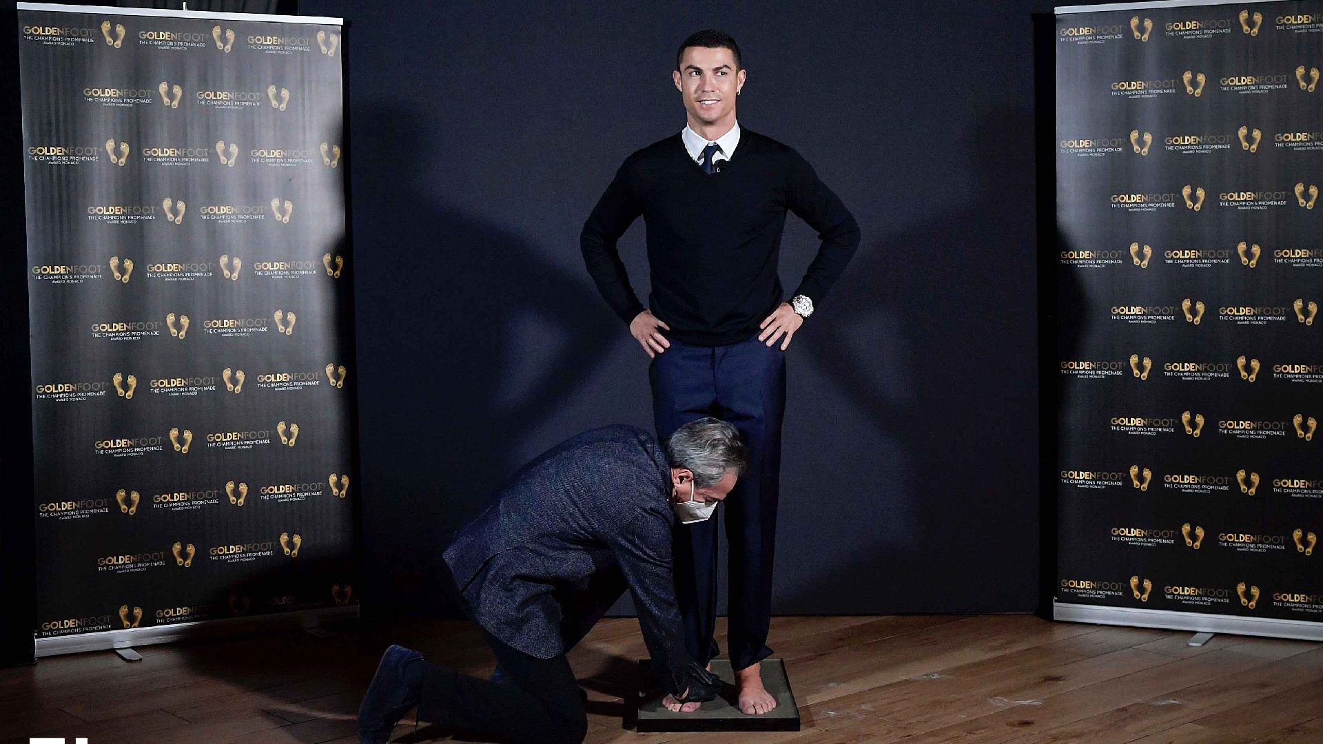 Cristiano Ronaldo recibe el Golden Foot: “Daré siempre lo mejor para seguir marcando”