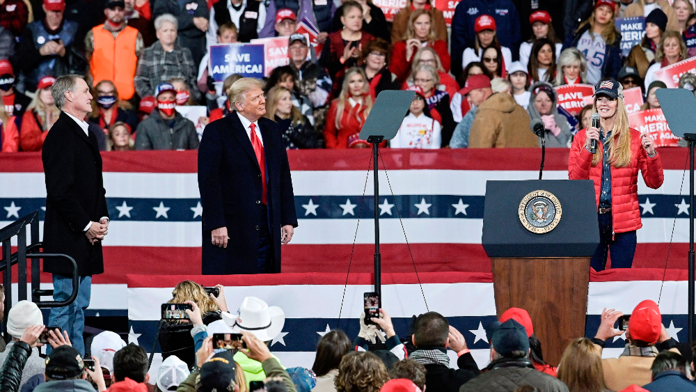 Trump lidera abarrotado mitin en Georgia pese a repunte de contagios en EE.UU.