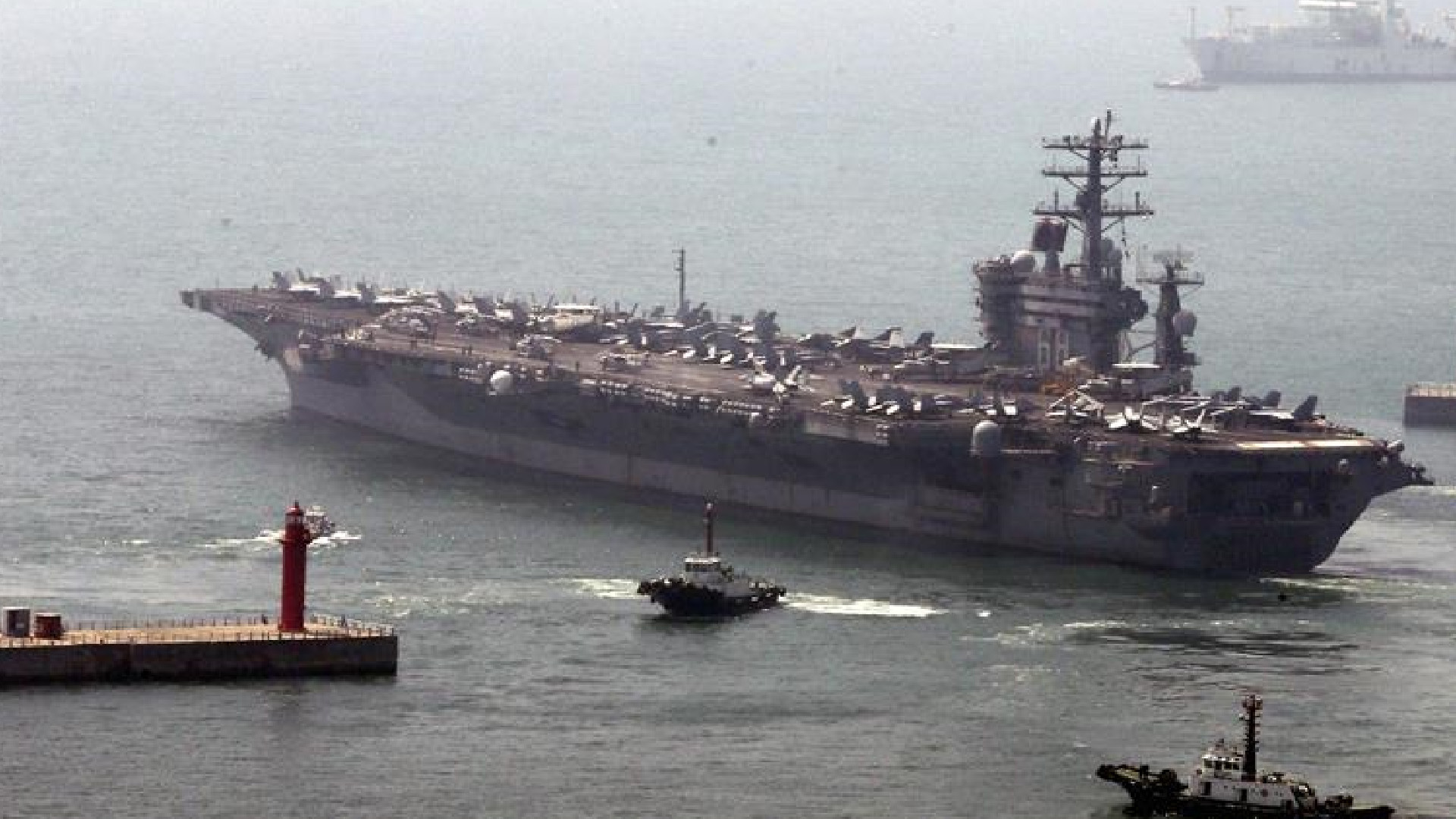 EE.UU. retira portaaviones de Medio Oriente en plenas tensiones con Irán