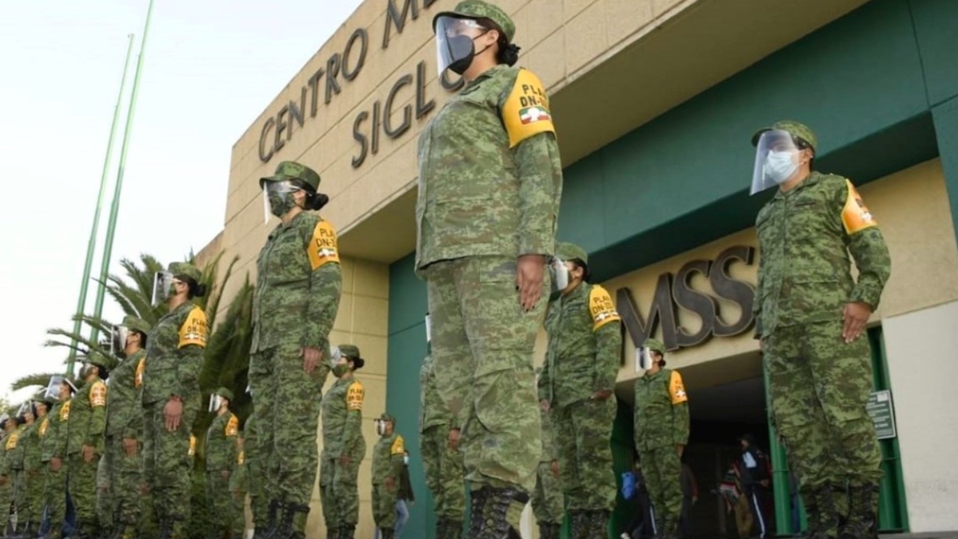 Elementos de Semar y Sedena realizan capacitación para campaña de vacunación contra COVID-19