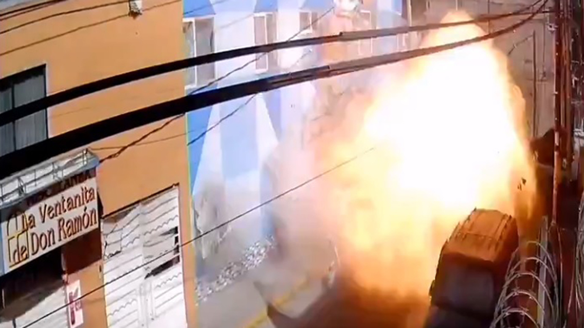 Revelan video de explosión de restaurante en Azcapotzalco