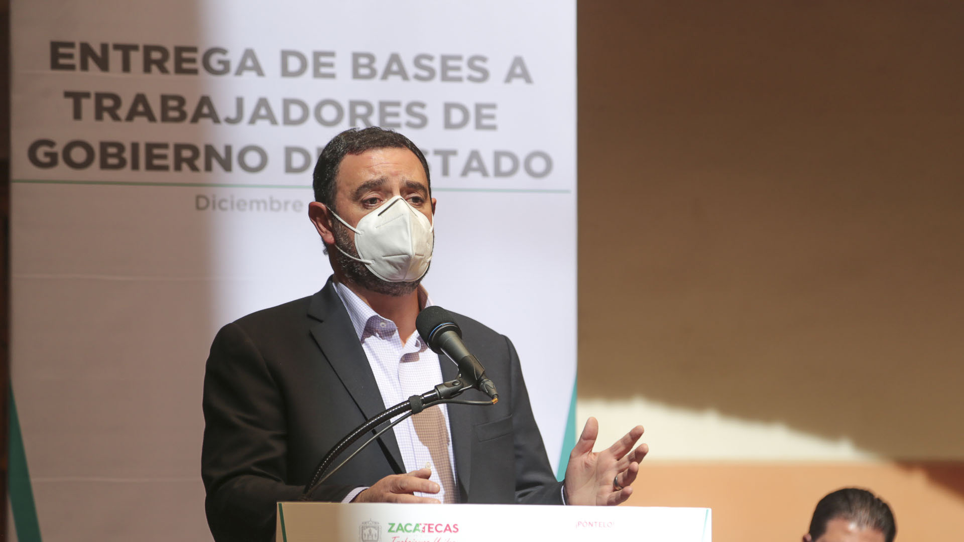 Alejandro Tello, gobernador de Zacatecas, da positivo a COVID-19