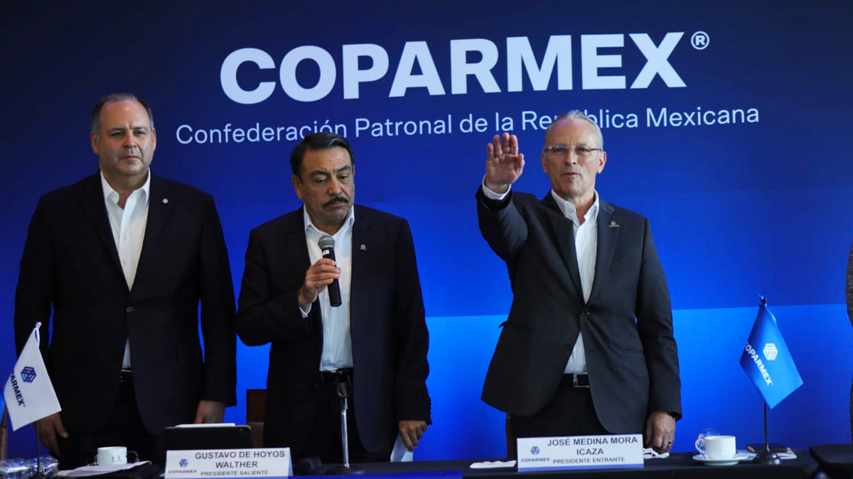 Elige Coparmex a José Medina Mora como su nuevo presidente nacional