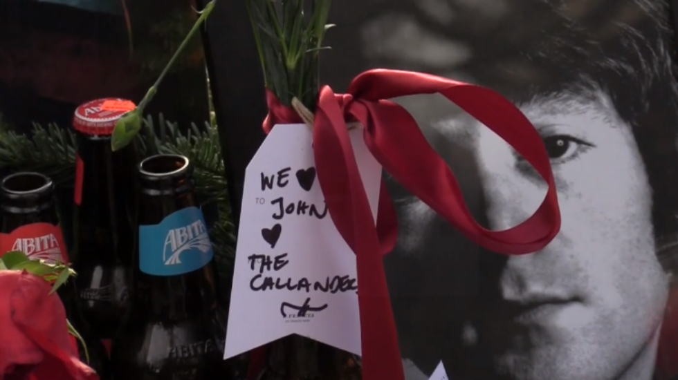 Nueva York homenajea a John Lennon en el 40 aniversario de su muerte