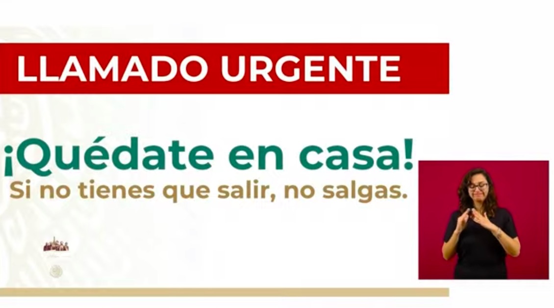 “Estamos en emergencia en la Ciudad de México", dice López-Gatell. El color del Semáforo Epidemiológico es hasta cierto punto intrascendente, asegura - llamado-a-quedarse-en-casa