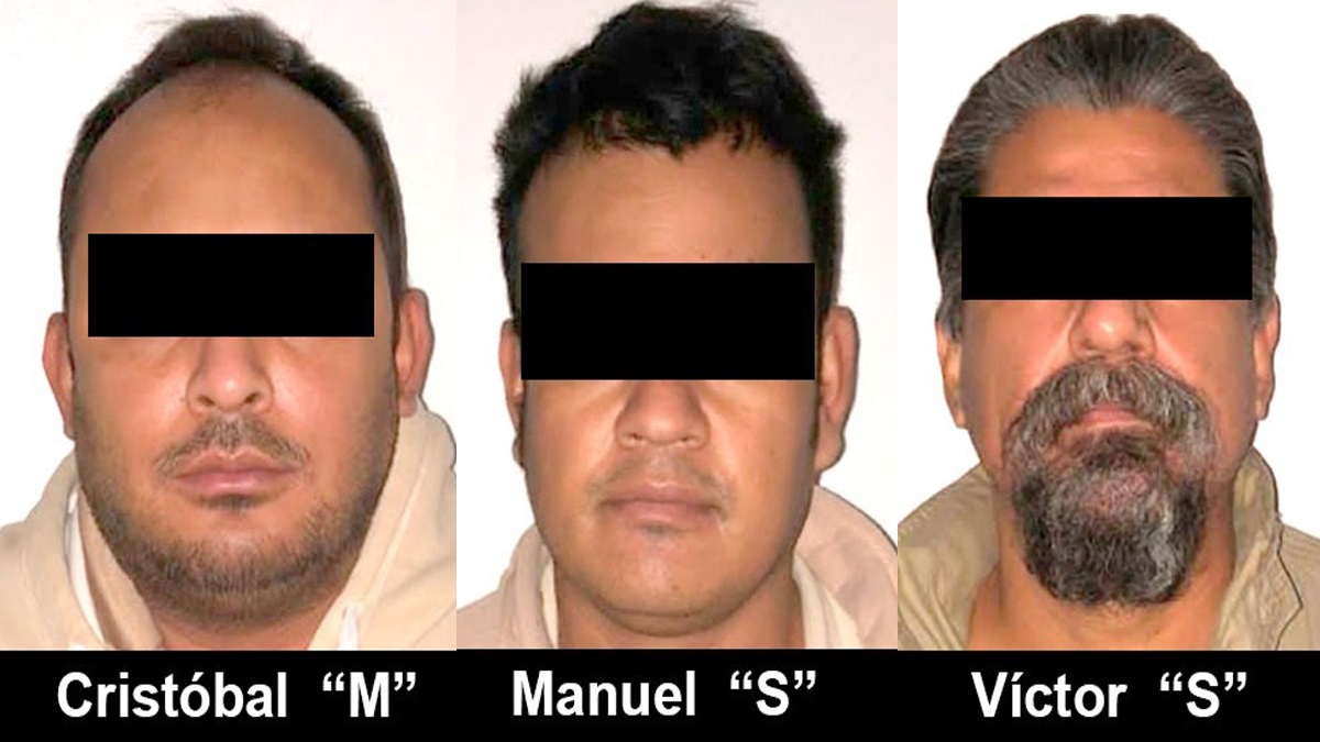 Extradita FGR a EE.UU. a tres hombres por homicidio, delitos sexuales y fraude
