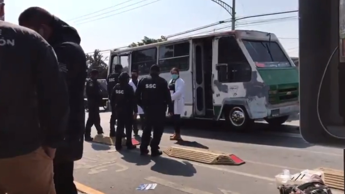 Asesina pasajera de microbús en Tláhuac a presunto ladrón