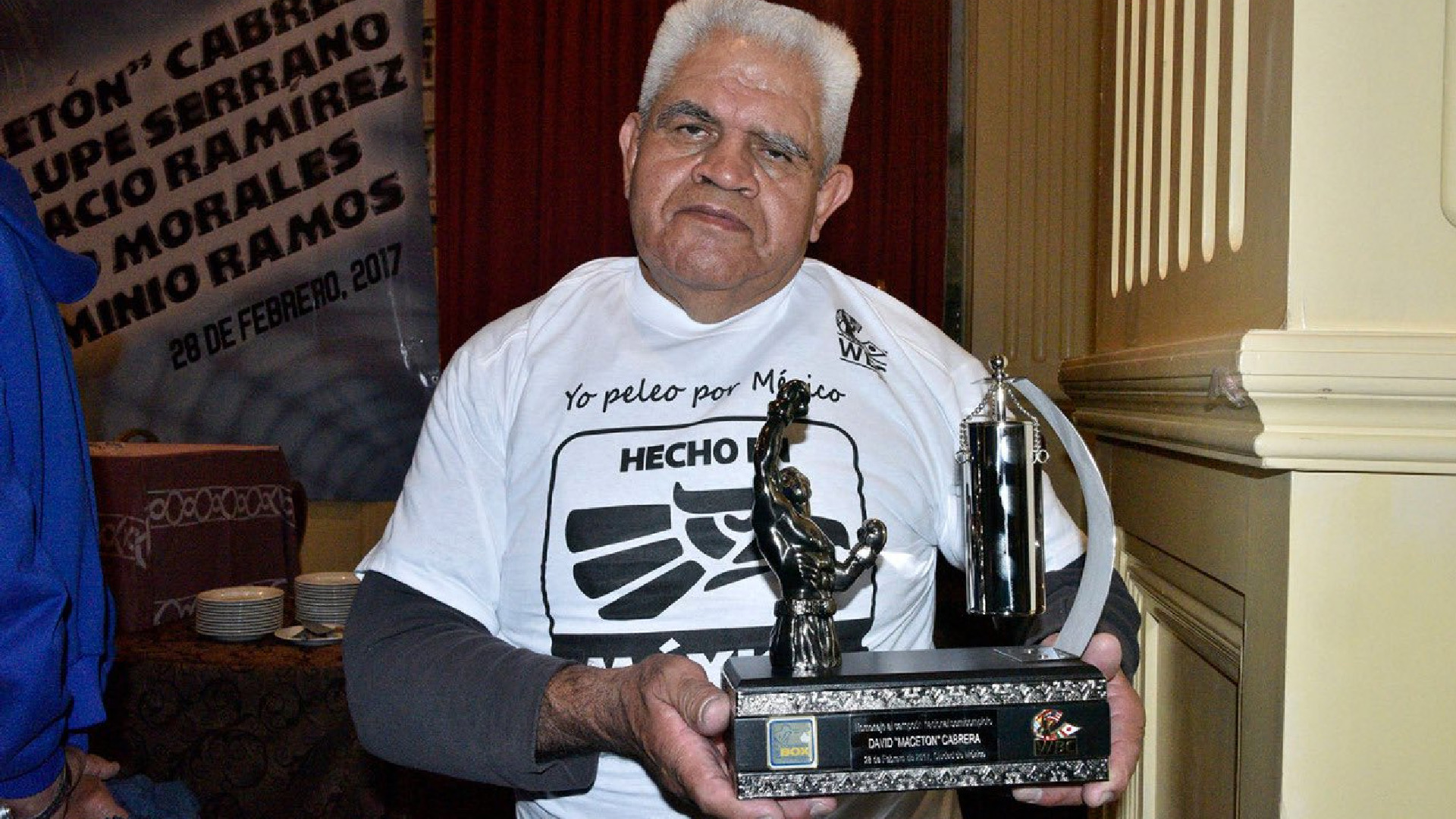 Murió el legendario boxeador mexicano David ‘Macetón’ Cabrera