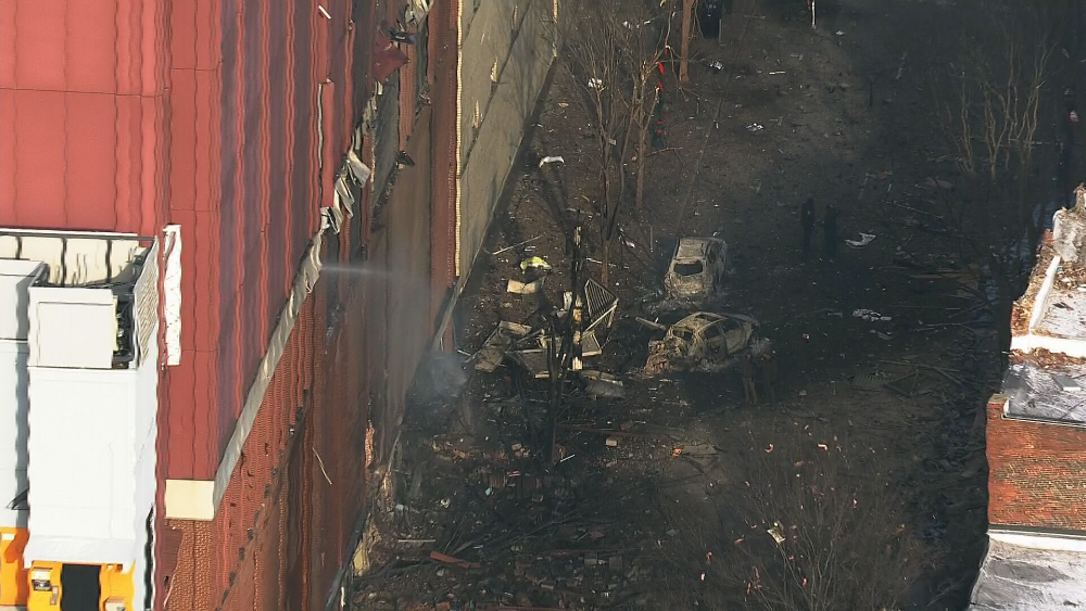 Fuerte explosión en Nashville deja al menos tres heridos Fuerte explosión en Nashville deja al menos tres heridos