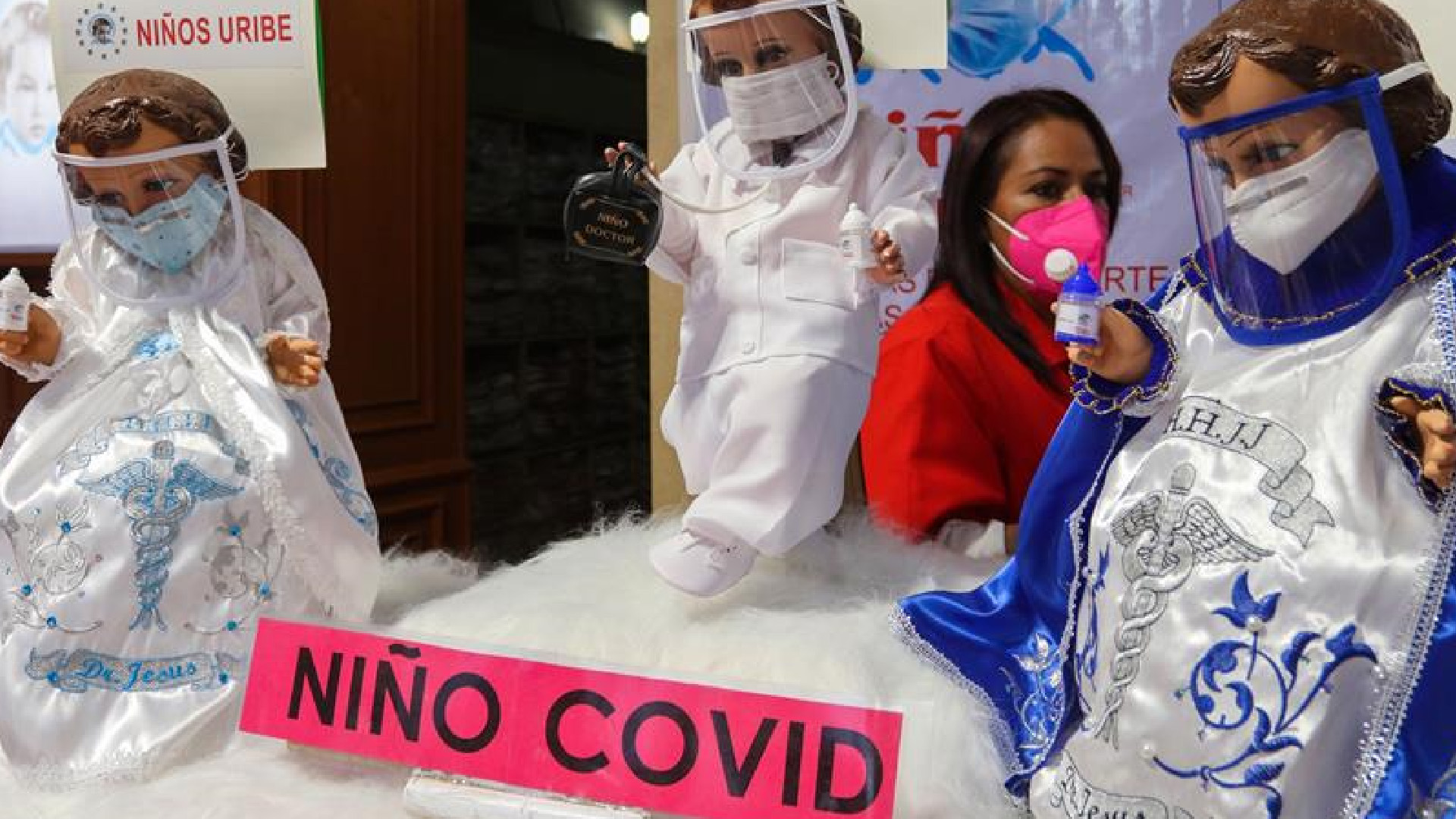 Venden Niño Dios con cubrebocas para concientizar a los fieles mexicanos sobre el COVID-19 - nino-dios-con-cubrebocas-para-concientizar-a-los-mexicanos-mas-devotos-del-covid-19