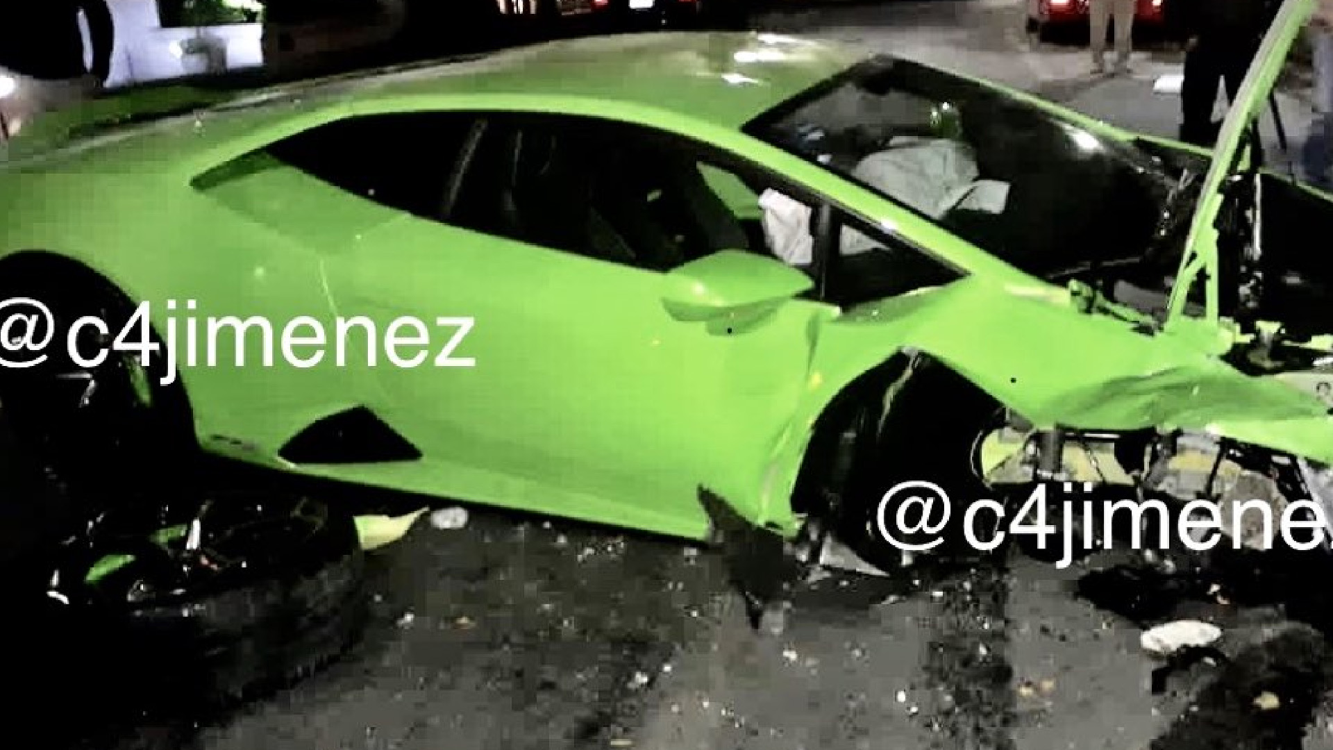 Otra persona reclama propiedad del Lamborghini accidentado en Polanco