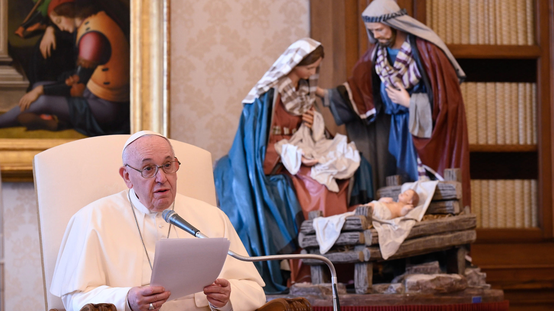 La Navidad sin fieles del papa Francisco