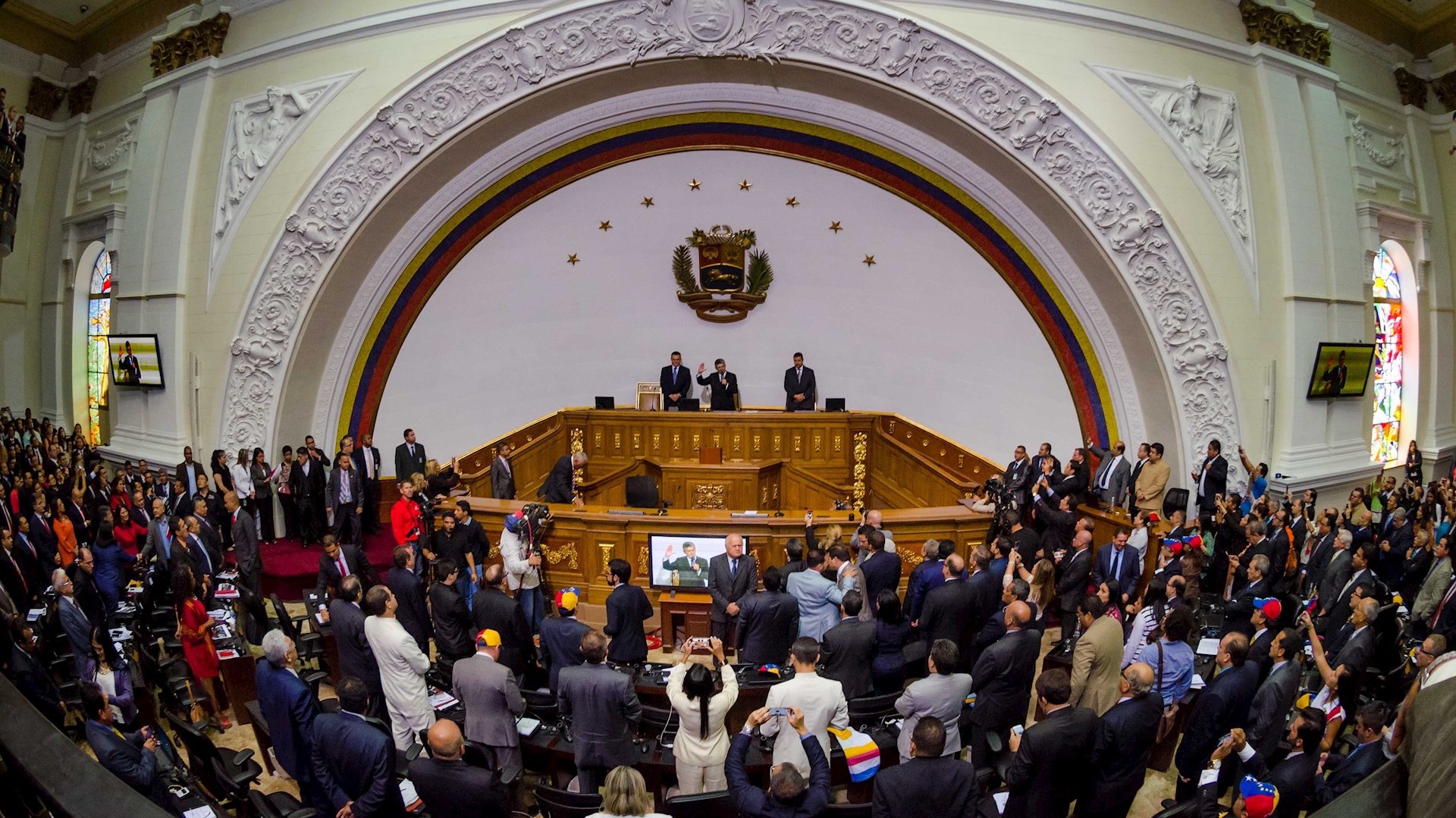 El chavismo retoma el control del Legislativo con Jorge Rodríguez como su presidente