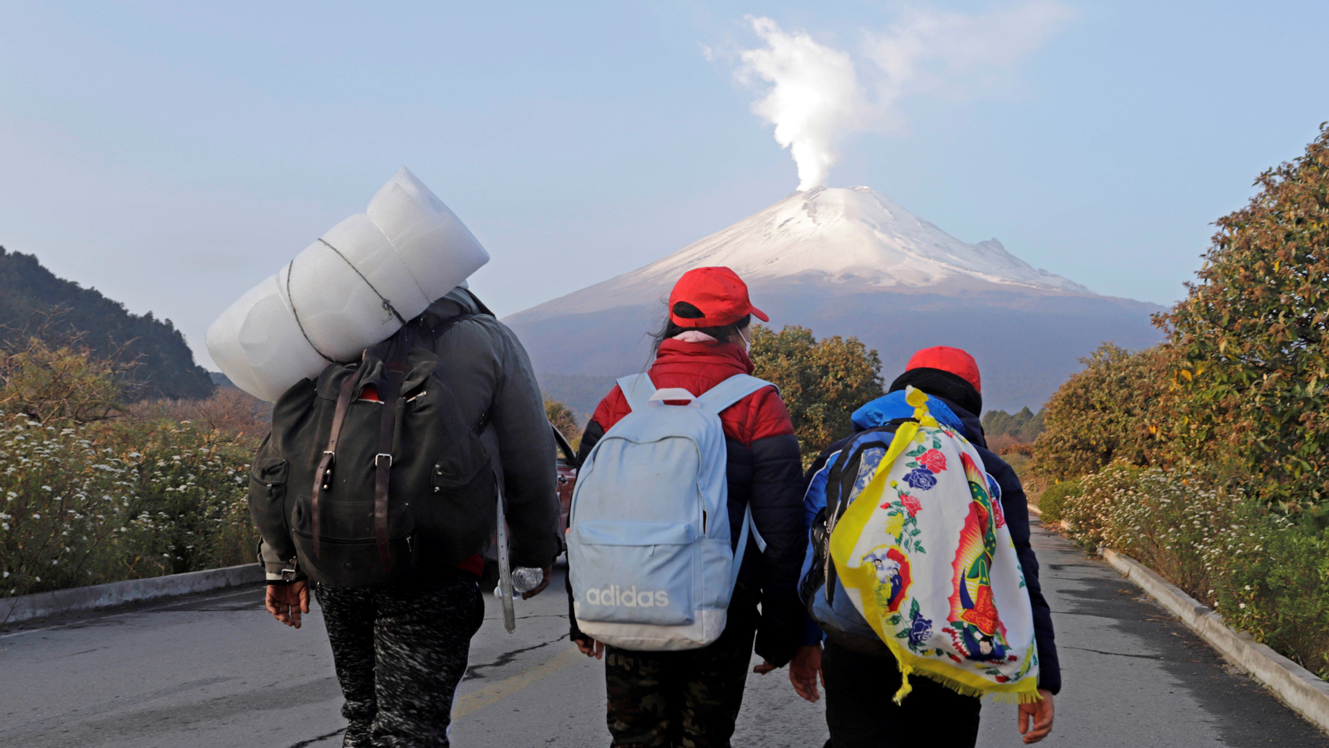 Parte desde Puebla peregrinación hacia la Basílica de Guadalupe pese a cierre por COVID-19 - peregrinacion-hacia-la-basilica