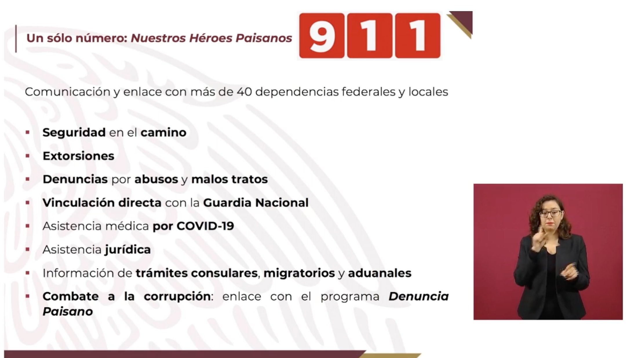 Instalarán en Palacio Nacional oficina para proteger a paisanos - programa-paisanos-2020