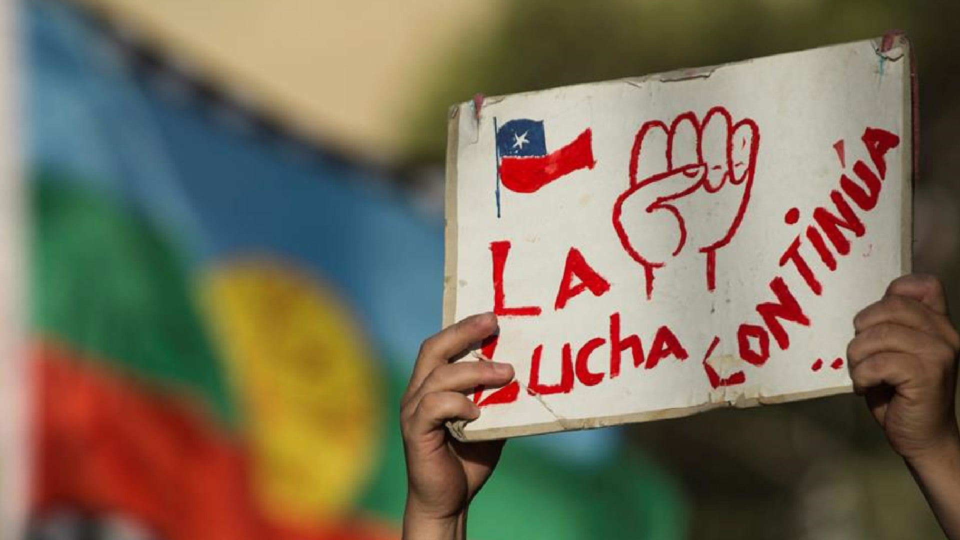 Protestan en Chile para exigir liberación de detenidos por ola de protestas de 2019